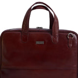 Unisex Burgundy laptop bag