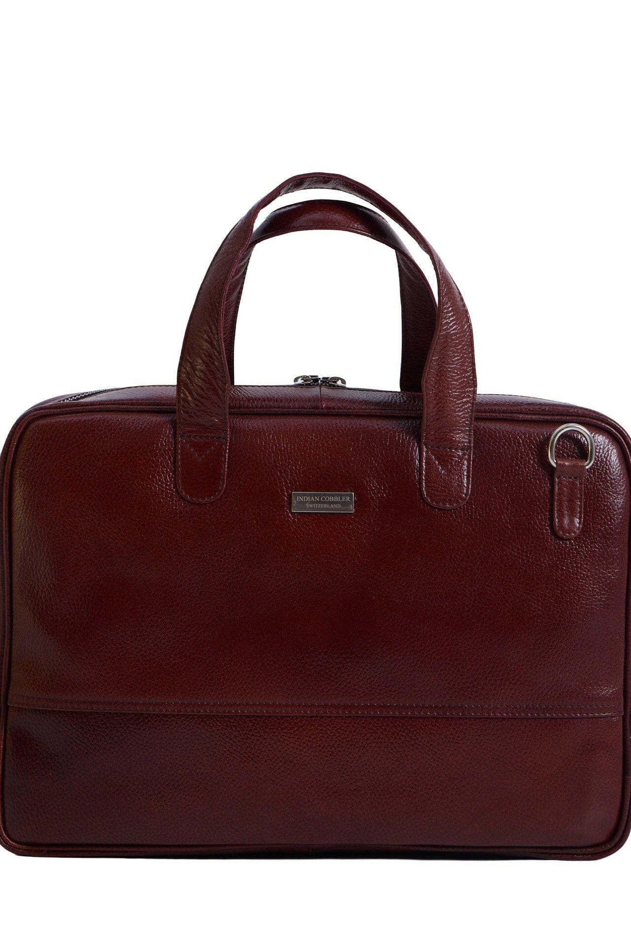 Unisex Burgundy laptop bag