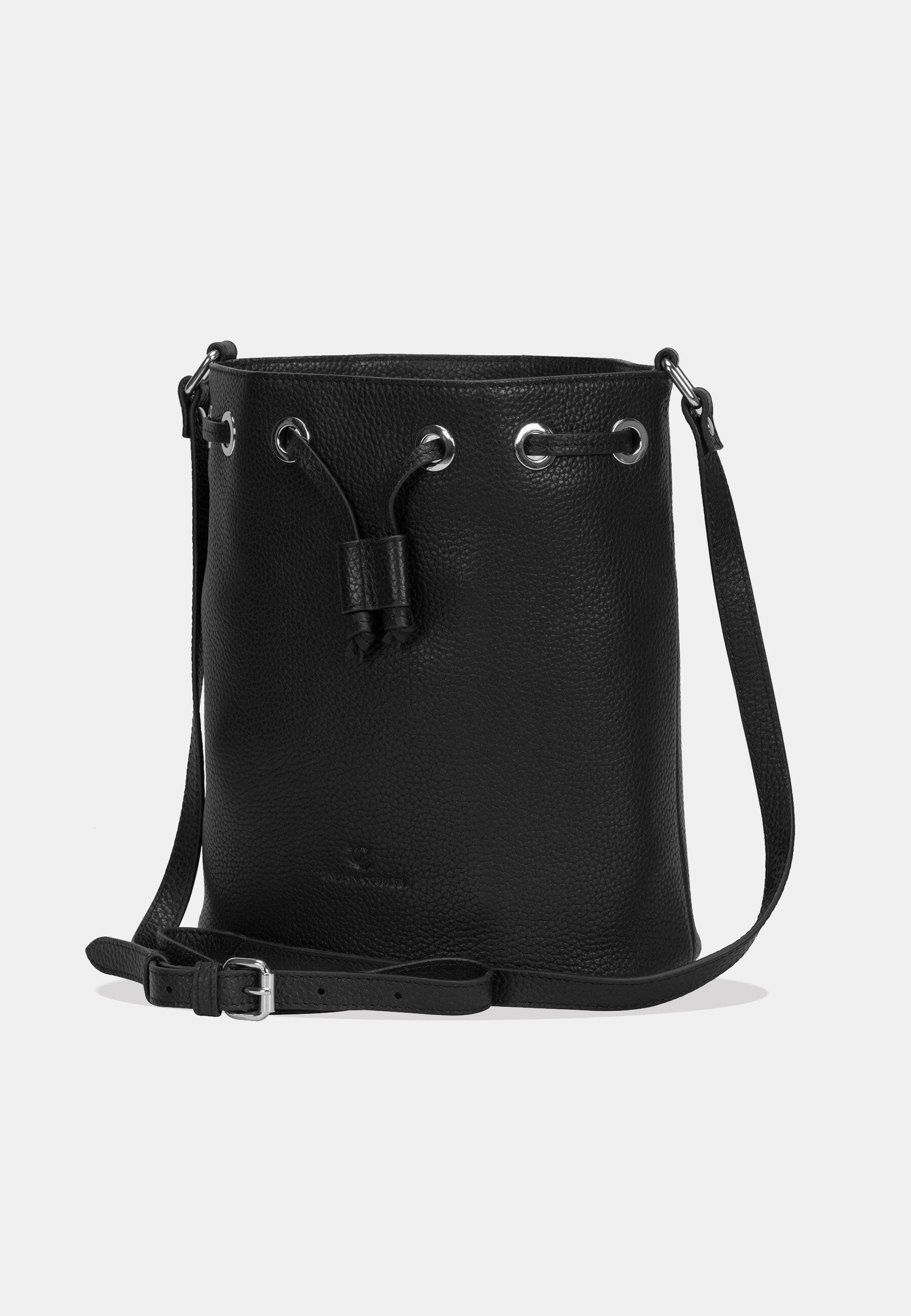 Brinda Nachaltig Leather Bucket Bag