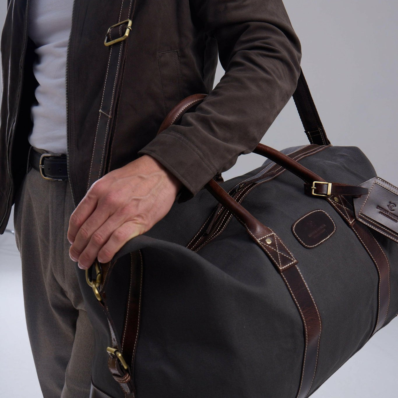 Weekender - Duffel Grey - Indian Cobbler Switzerland
