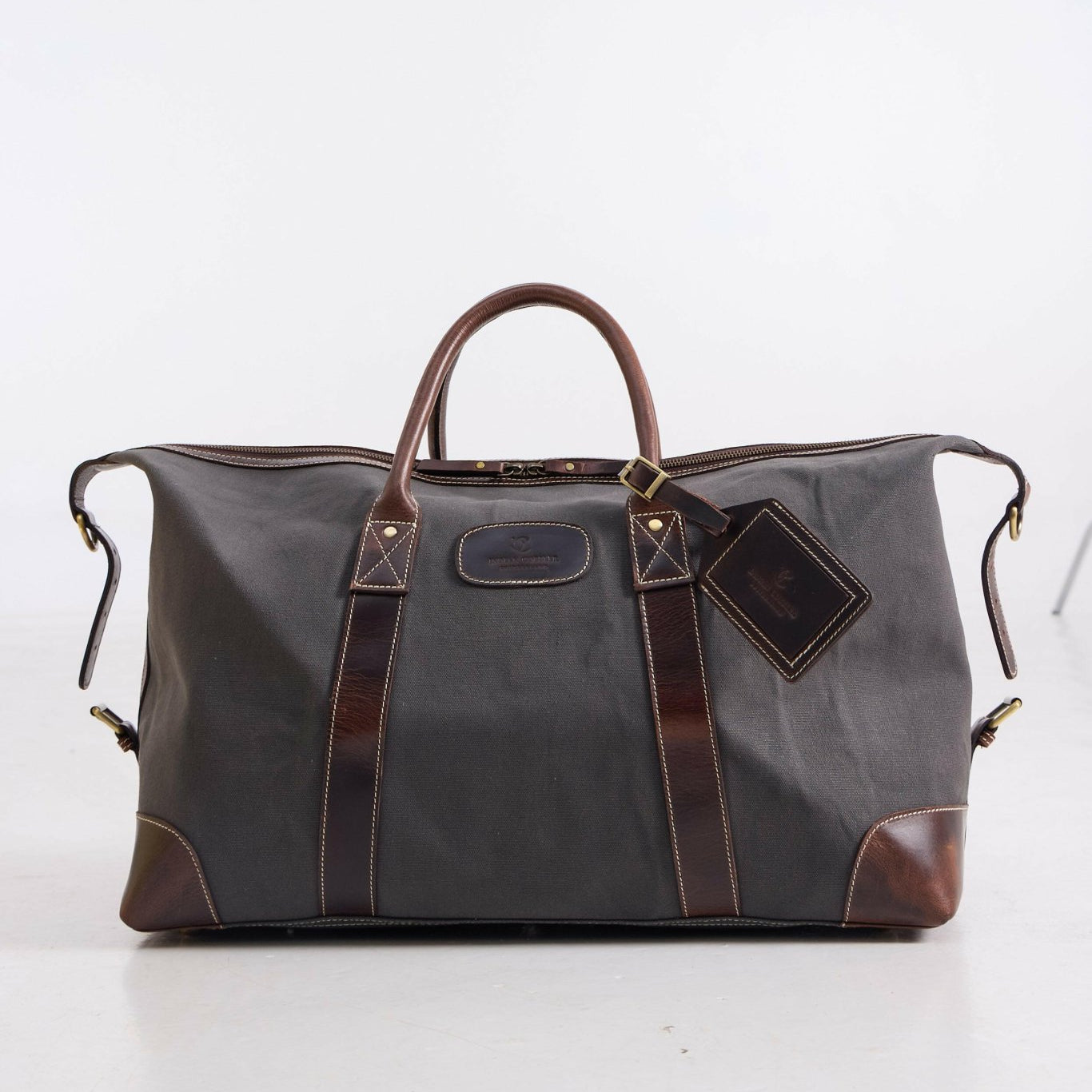 Weekender - Duffel Grey - Indian Cobbler Switzerland