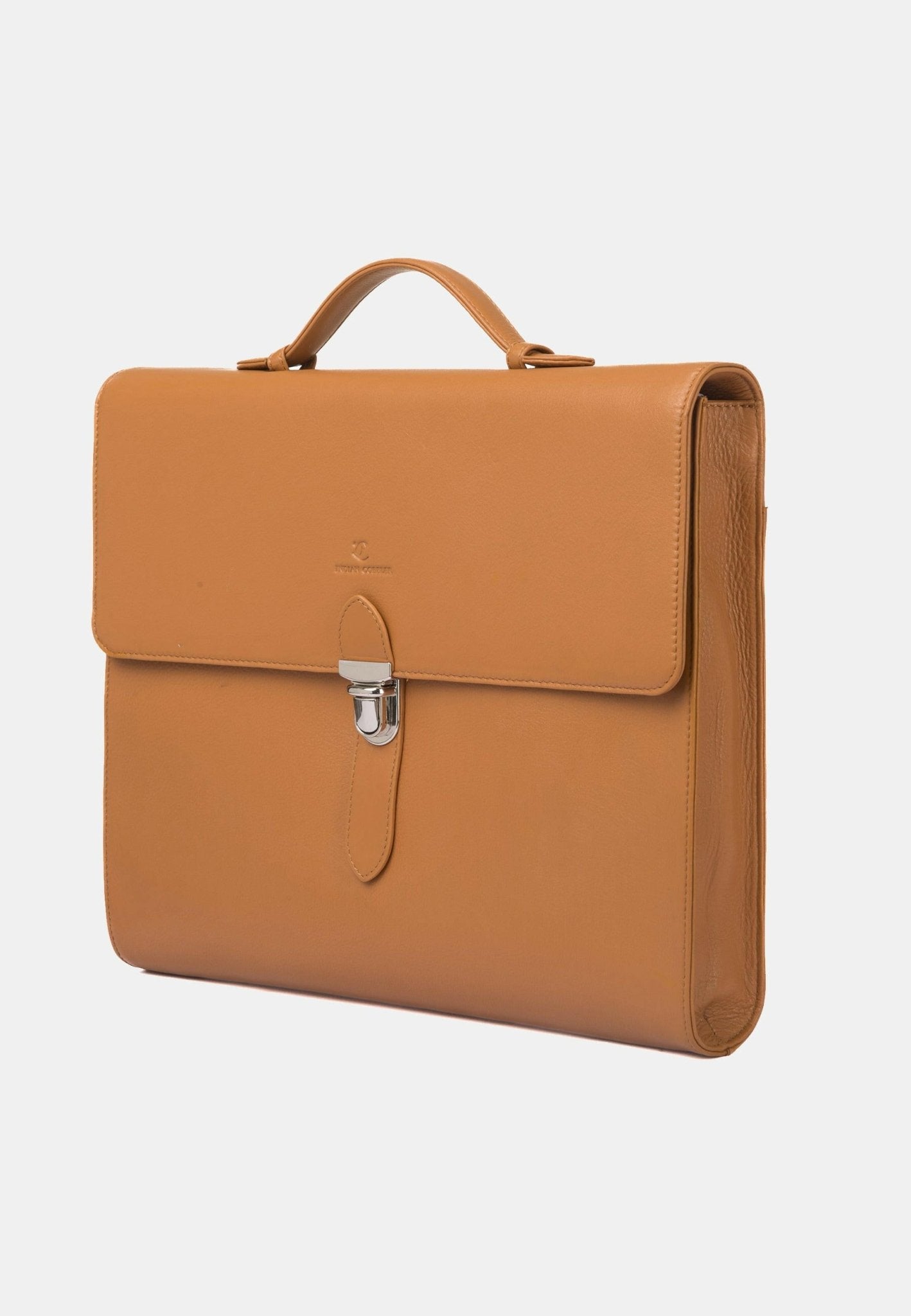 Brown Clasic Briefcase - Indian Cobbler Switzerland