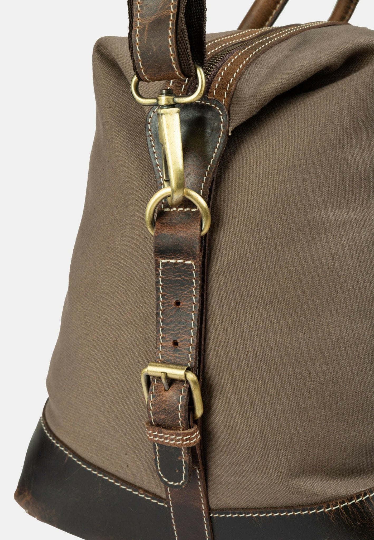 Weekender - Duffel Bag Brown - Indian Cobbler Switzerland