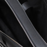 Schwarze Business-Ledertaschen Schweiz von Indian Cobbler Switzerland mit 2 separate flache